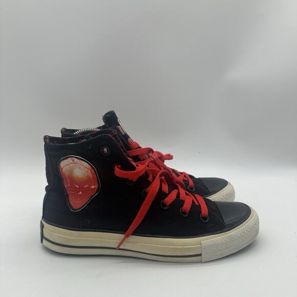 Men Size 4.5 Converse Black Sabbath Bloody Sabbath Chuck Taylor Sneakers 143251F - Picture 1 of 10